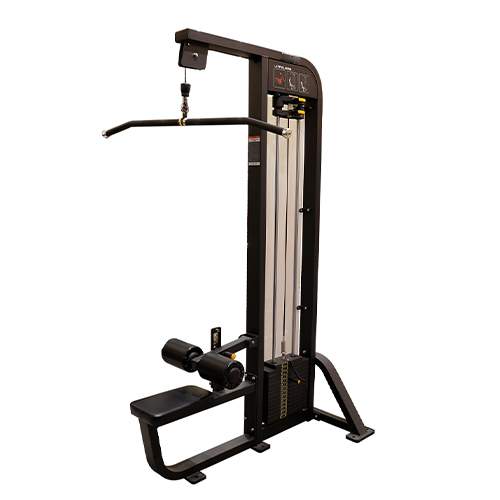 seated lat pulldown machine