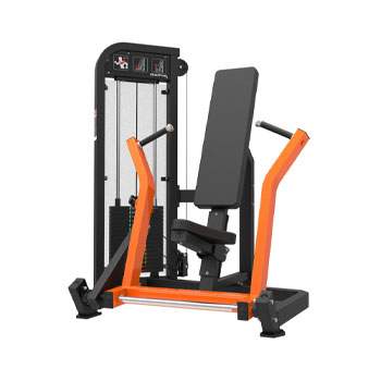 seated machine chest press